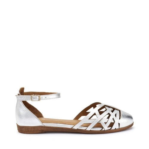 Frau - 03X5 - Ballerina laminata argento