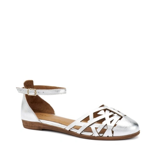 Frau - 03X5 - Ballerina laminata argento