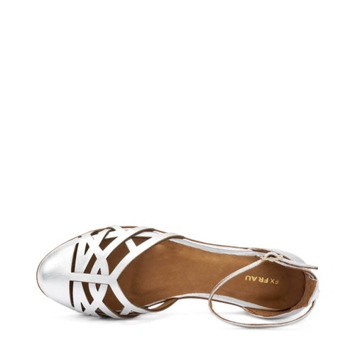 Frau - 03X5 - Ballerina laminata argento