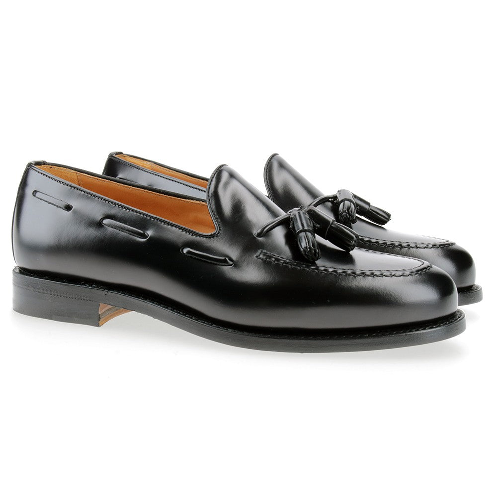 Berwick 1707 - 8491 - Mocassino nero con nappine