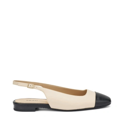 Frau - 91P1 - Slingback con punta a contrasto