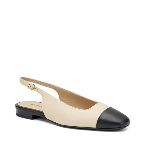 Frau - 91P1 - Slingback con punta a contrasto