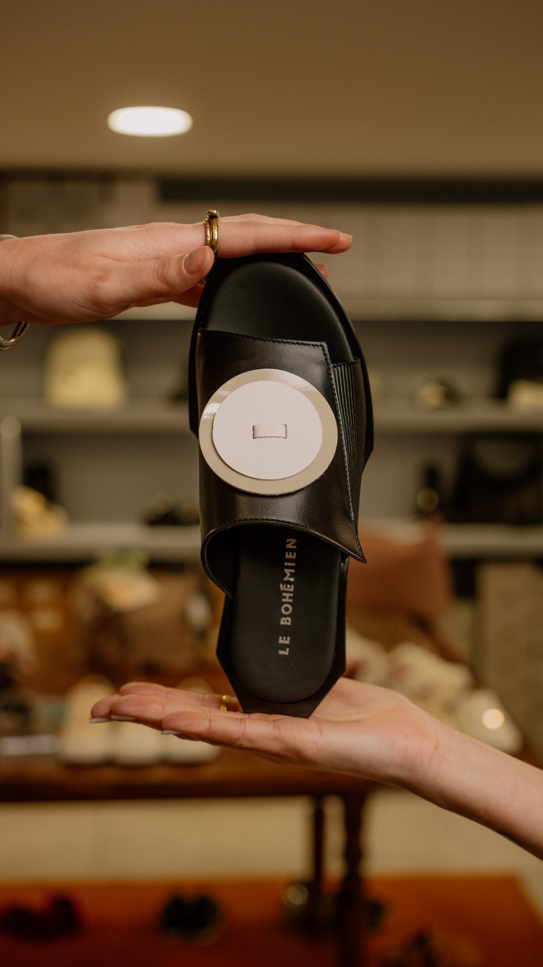 Le Bohémien - SC210 - Ciabatta nera