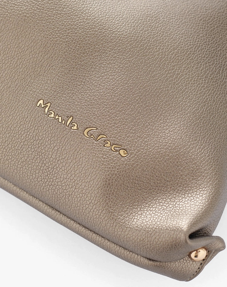 Manila Grace - Sac Bag con frange metal