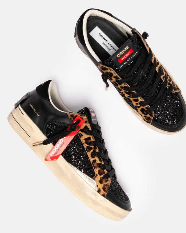 Crime London - Deluxe Black Cheetah