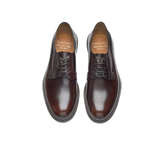Doucal's - DU1385SIENUF007TM02 - Derby horse ebano