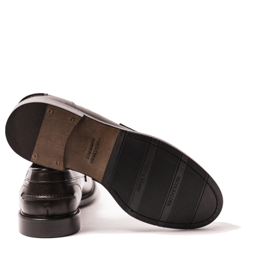 Nicol Sadler - Mocassino marrone mezza gomma