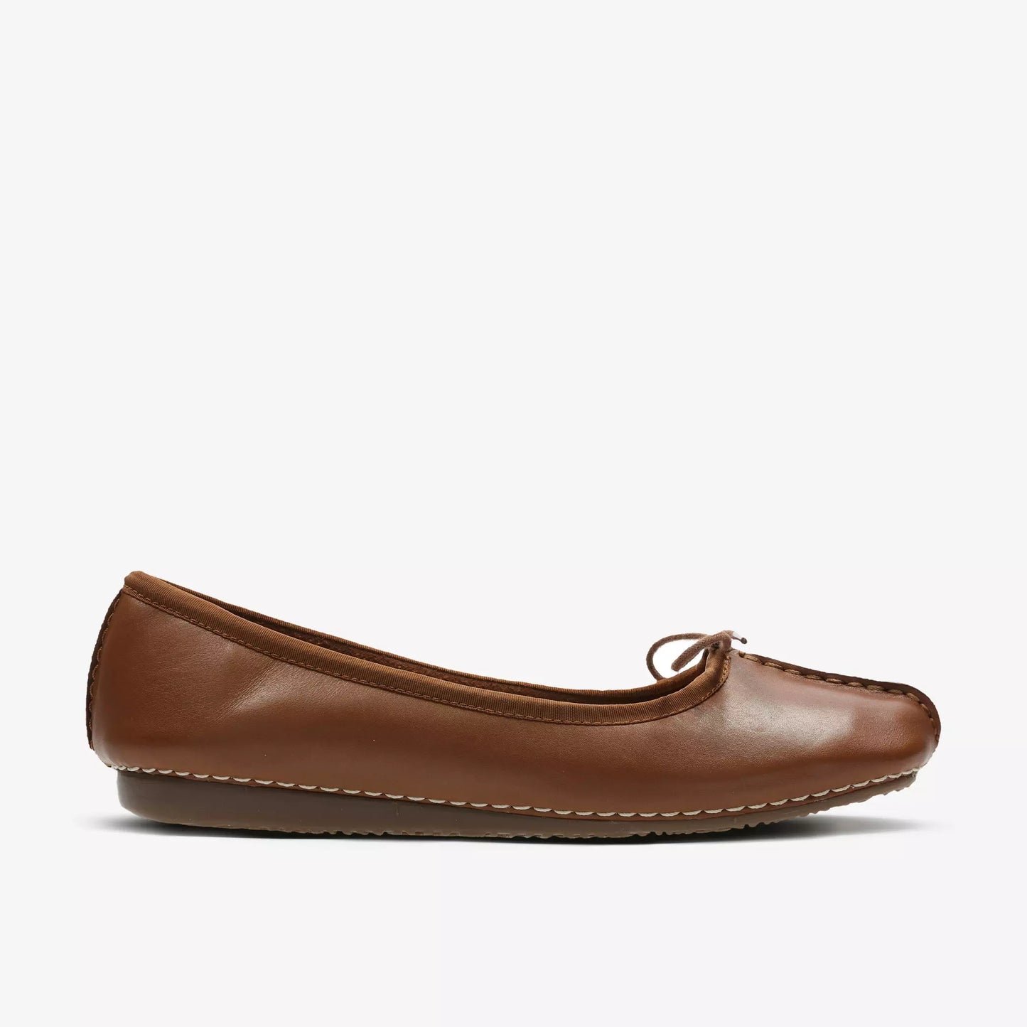 Clarks - Ballerina cuoio