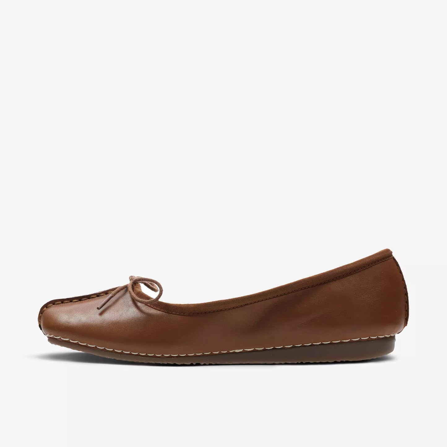 Clarks - Ballerina cuoio