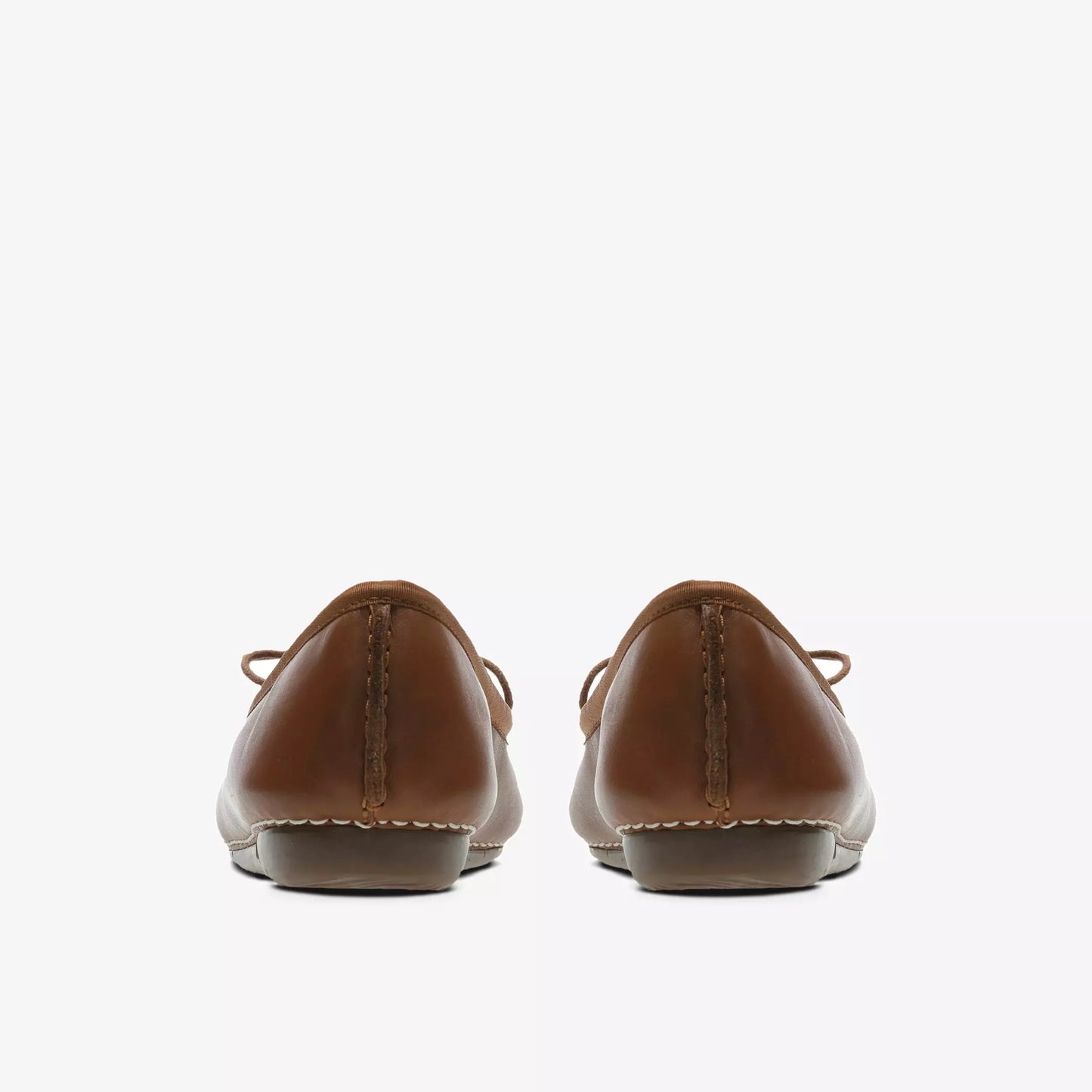 Clarks - Ballerina cuoio