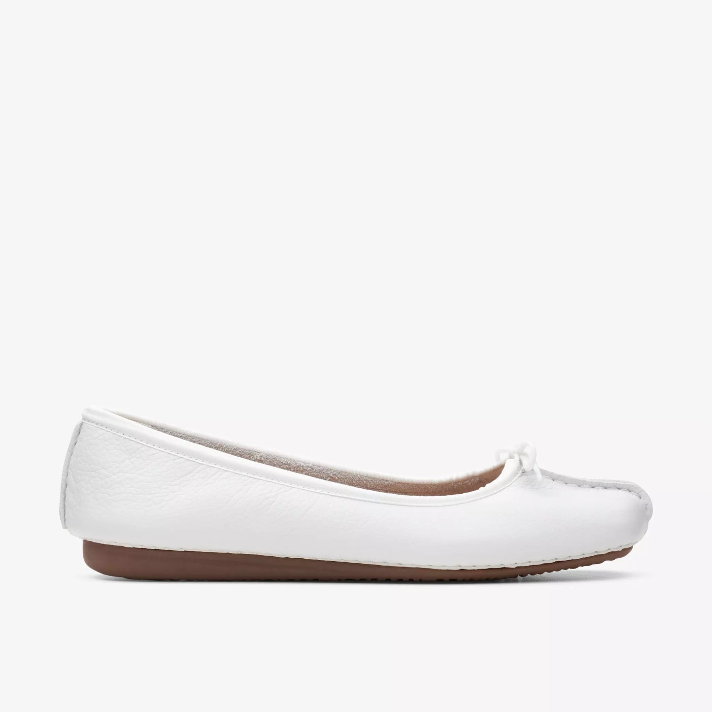 Clarks - Ballerina bianca