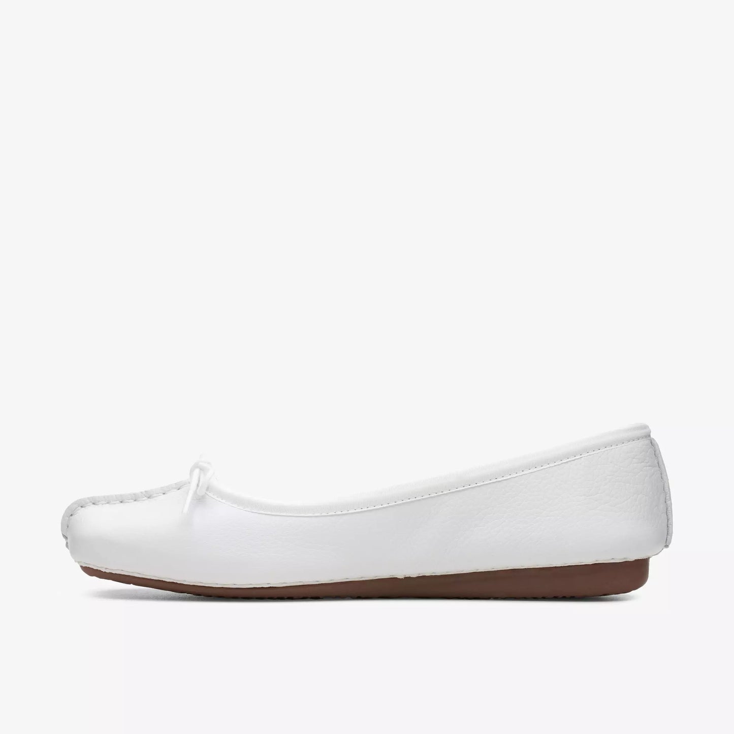Clarks - Ballerina bianca