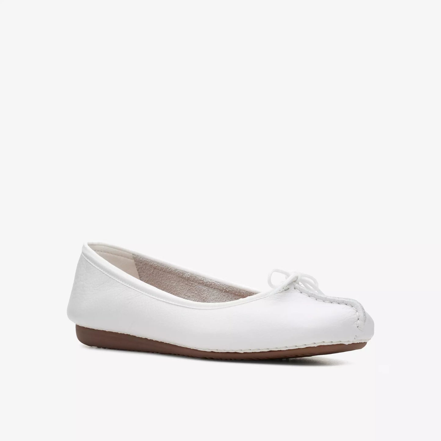 Clarks - Ballerina bianca