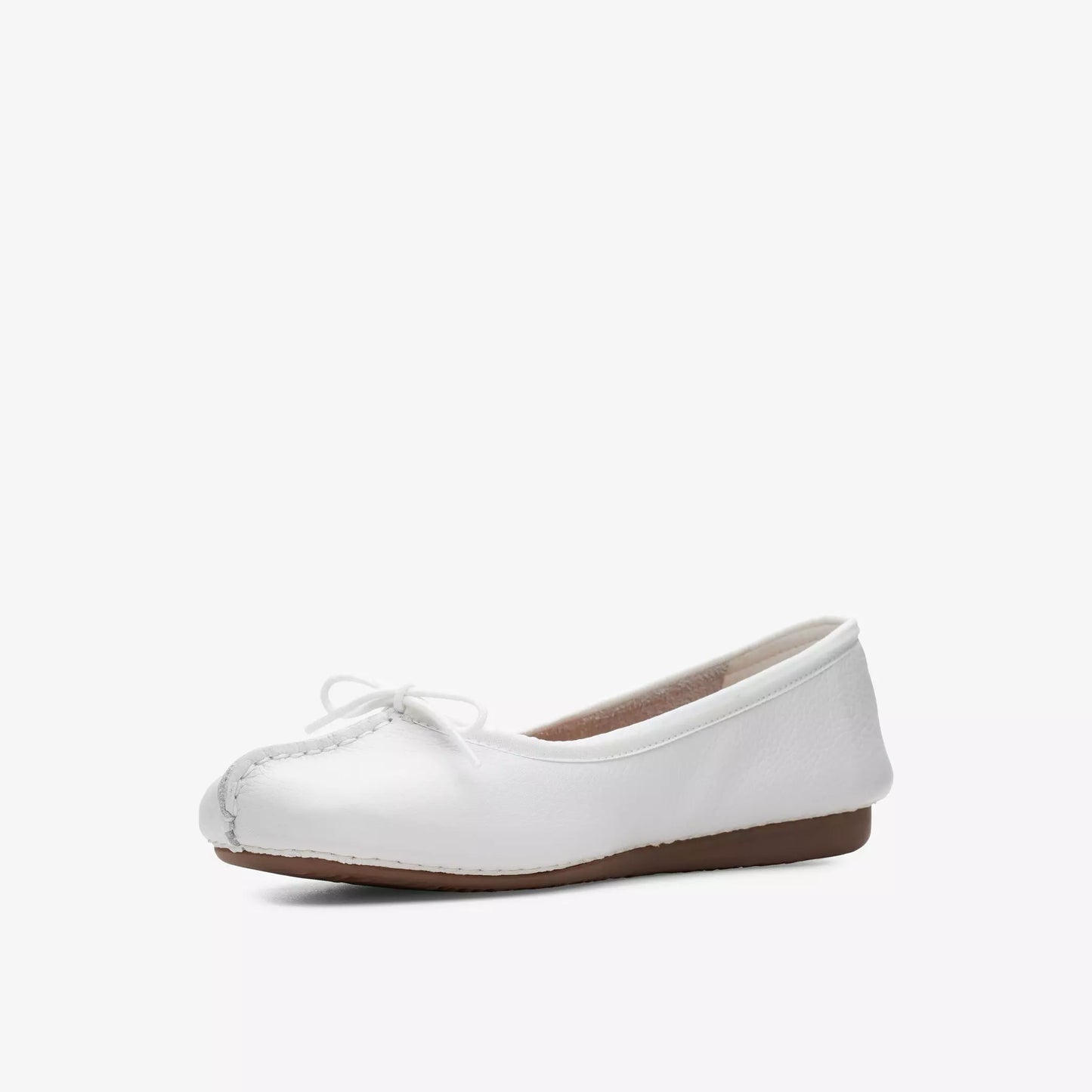 Clarks - Ballerina bianca