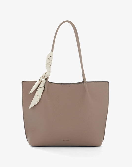 Manila Grace - Shopper stone con foulard
