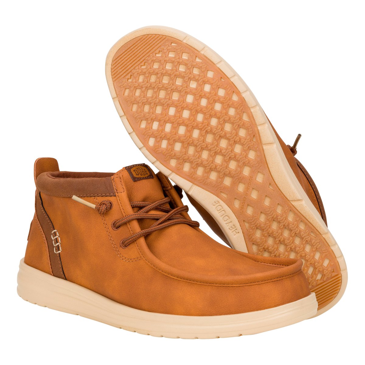 Hey Dude - Wally Mid Grips Classic Cognac