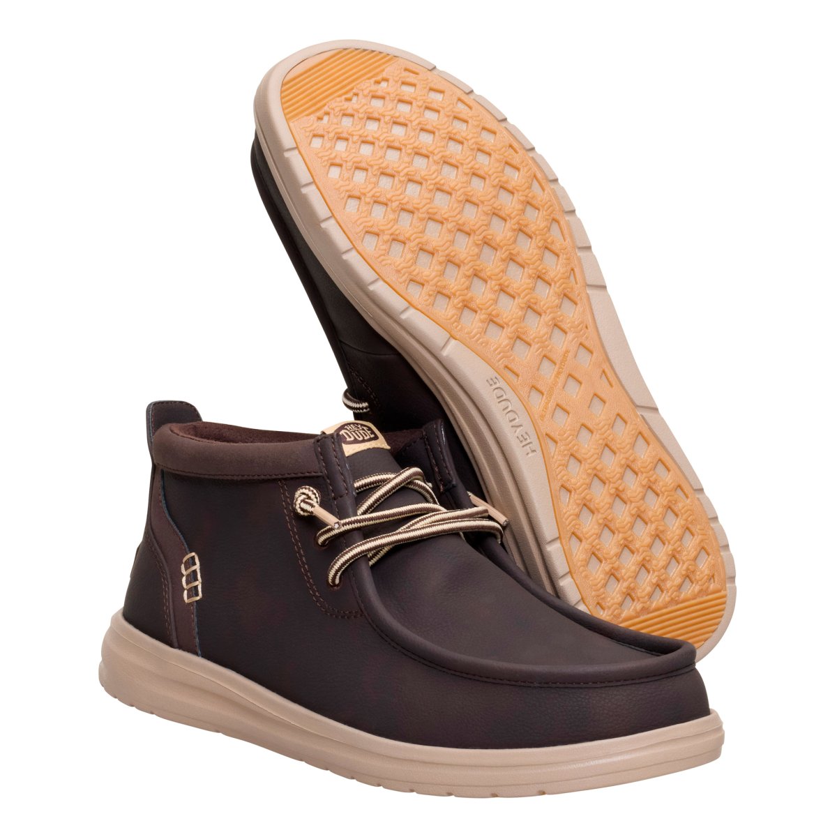 Hey Dude - Wally Mid Gripr Classic Brown