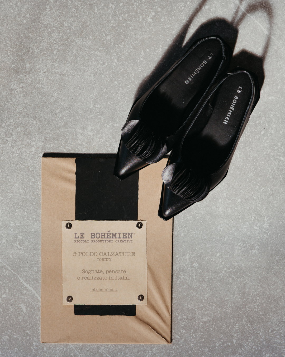 Le Bohémien - P29-2 - Slingback nera