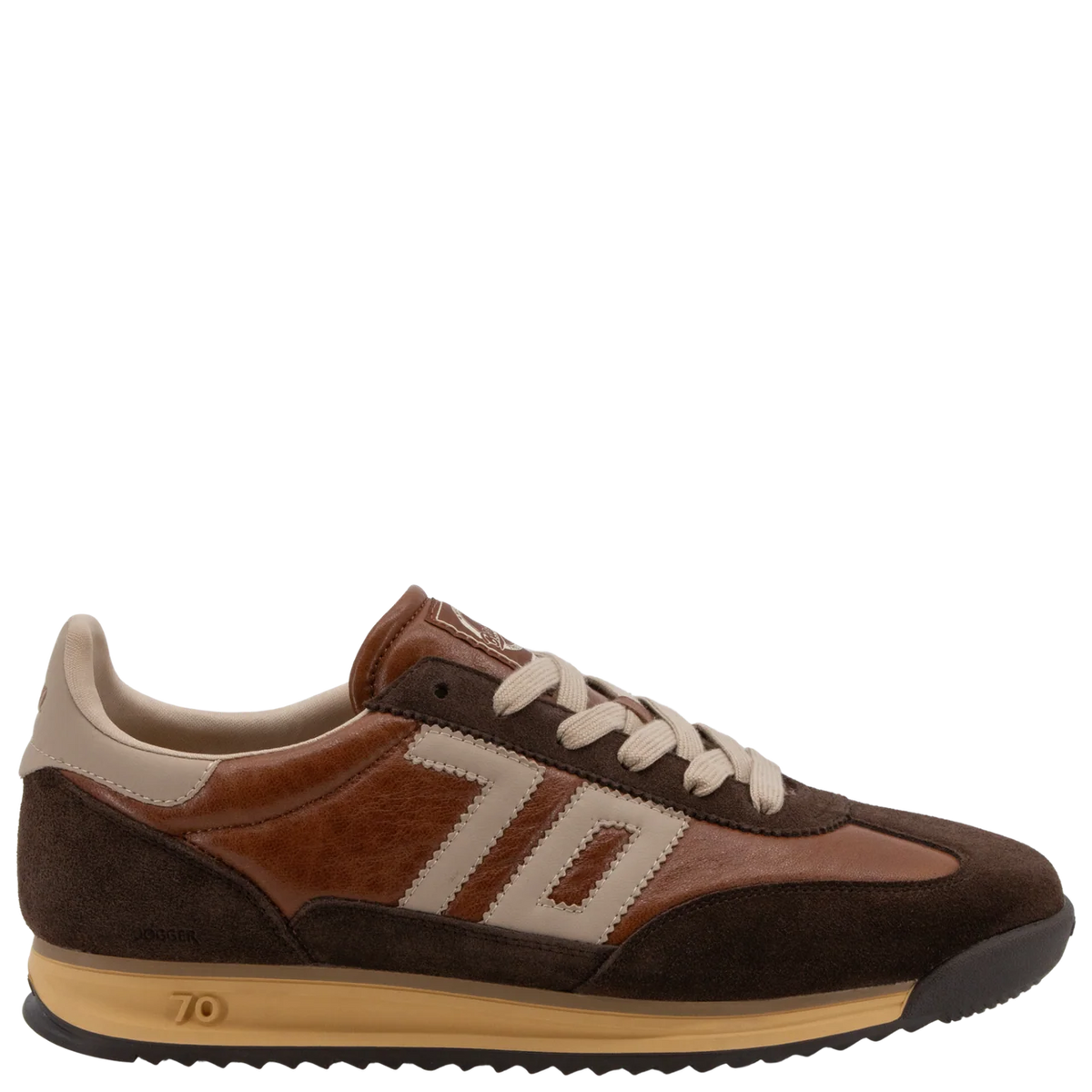 Back 70 - Jogger cuoio beige