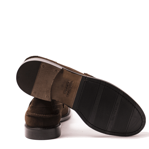 Nicol Sadler - Mocassino marrone mezza gomma